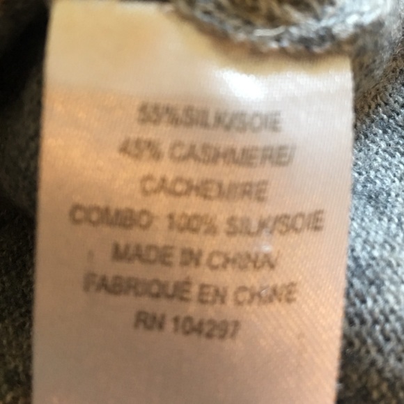 Milly of New York Cashmere and silk sweater jacket - Picture 6 of 6